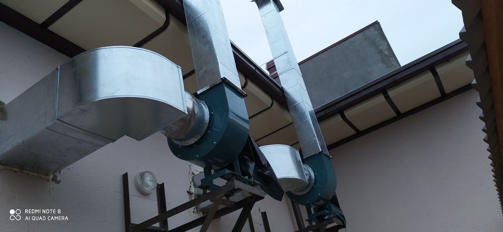 Мантаж изготовление воздуховодов вентиляционных систем