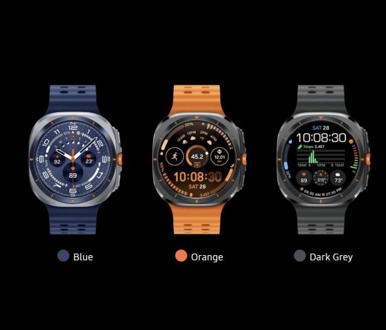 Galaxy watch Ultra 2025 silver  100% orginal