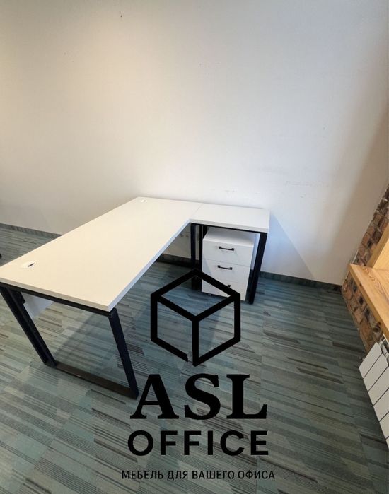 Столы в наличии LOFT Астана на заказ также Стеллажи Шкафы Тумбы