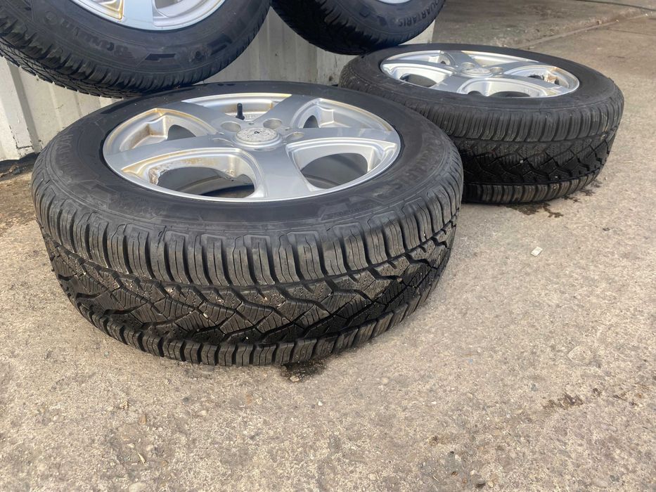 Jante Aliaj cu Anvelope Iarna Impecabile 205/55/16 Renault Megane