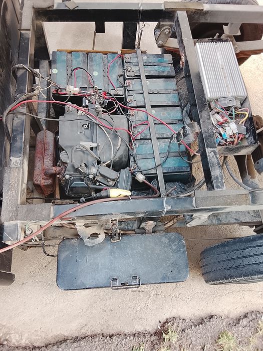 Мотороллер гибрит