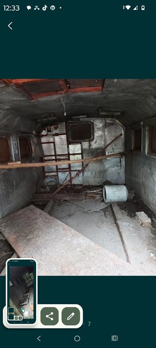 Будка алюминиевая на  газ 66