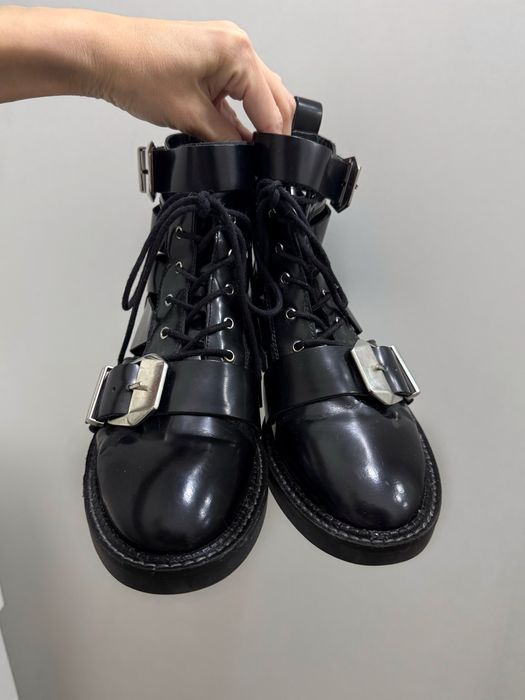 Кожаные полусапоги Asos