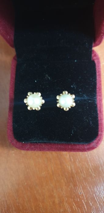 Серьги золотые проба 583