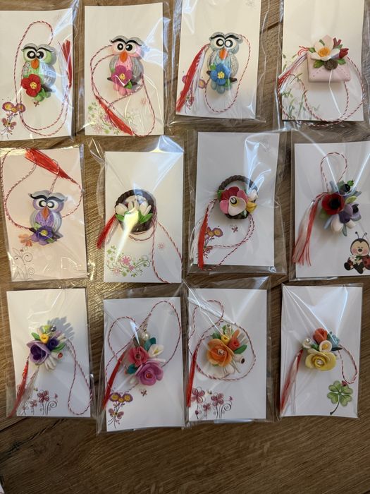 Martisoare handmade din fimo