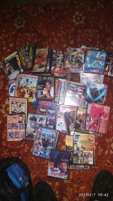 Продам диски на DVD