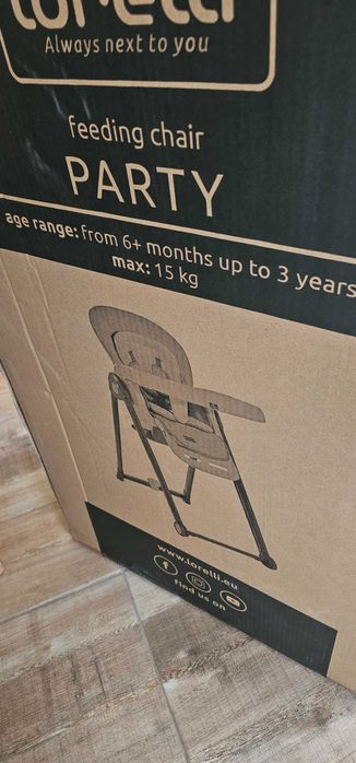 Детско столче за хранене Loreli Party