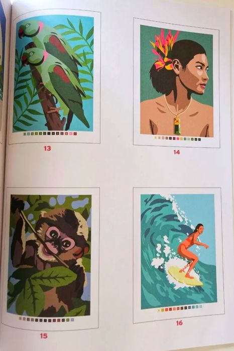 Раскраска по номерам от Hachette