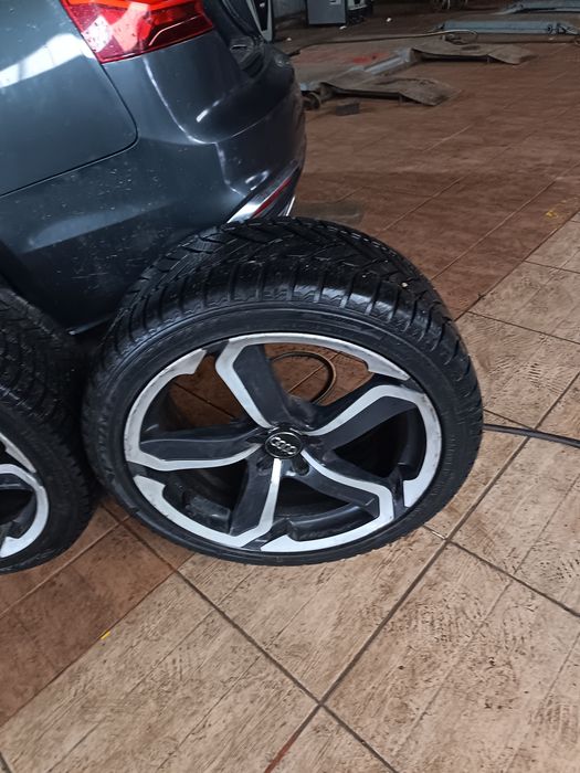 Jante R19 cu anvelope MS 255x40, Audi, WV, Skoda, BMW, Mercedes