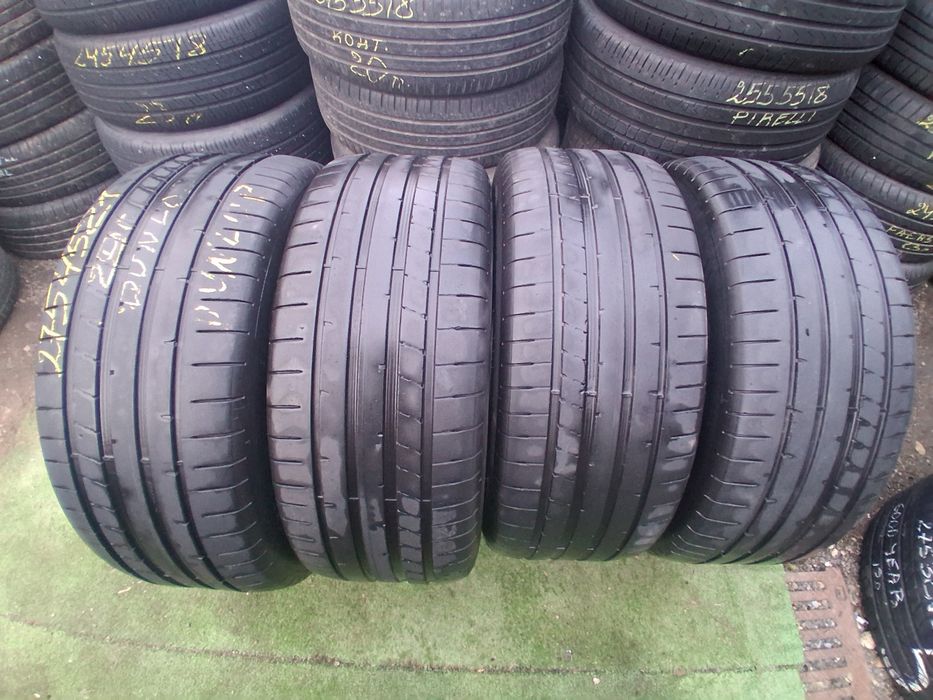 275 45 21 DUNLOP 4броя летни дот 2020г