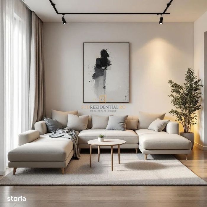 Apartament nou in ansamblu rezidential - 3 camere, metrou Berceni