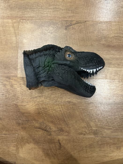 Игрушка перчатка Тиранозавр Same Toy зеленая