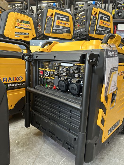 Invertorniy generator Raixo 9kwa gaz+benzin