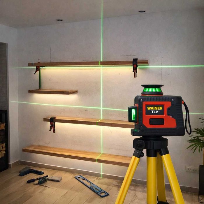 Nivela laser cu autonivelare si trepied WAINER TL2