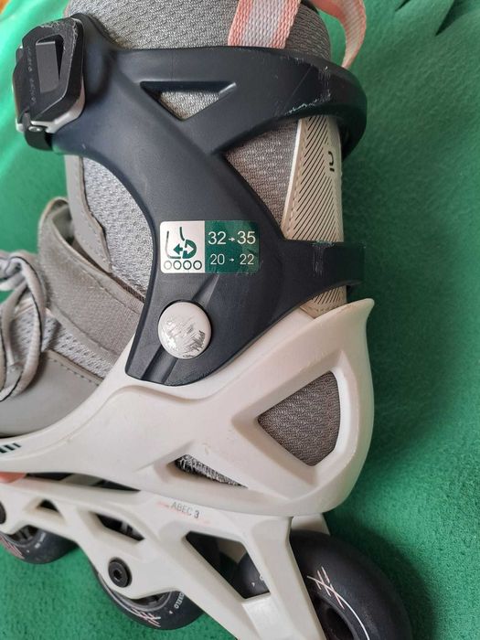 Role Decathlon Oxelo FIT3 Gri Copii 32-35