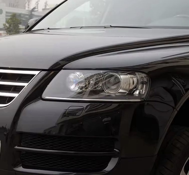Set Sticle Capace Far Faruri Sticla Dispersor Capac Geam Geamuri Faruri Vw Touareg 7L NFL 2003-2006 Model Non-Facelift