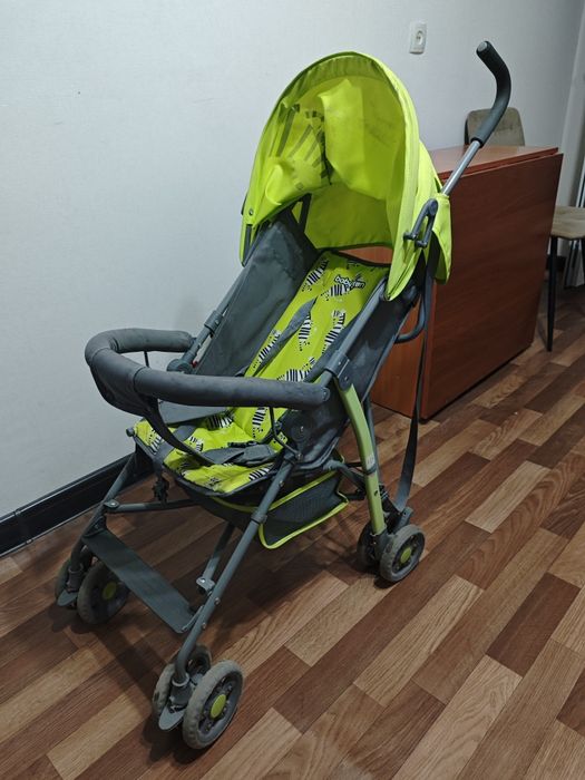 Детский трёхколёсный велосипед и коляска