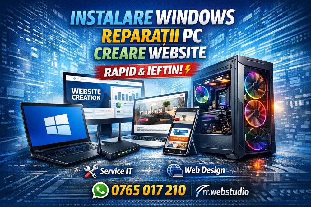 Service IT & Creare Website – Rapid & Profesionist | rr.webstudio