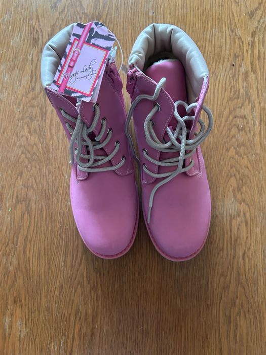 Botine Zara ,culoare roz