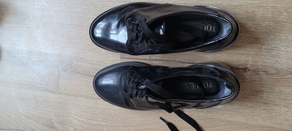 Обувки Естествена кожа спортно-елегантни