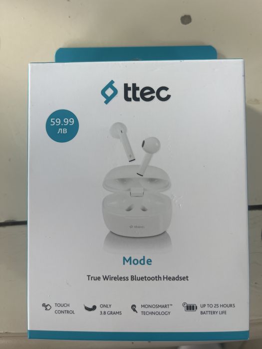 Ttec Mode Bluetooth слушалки
