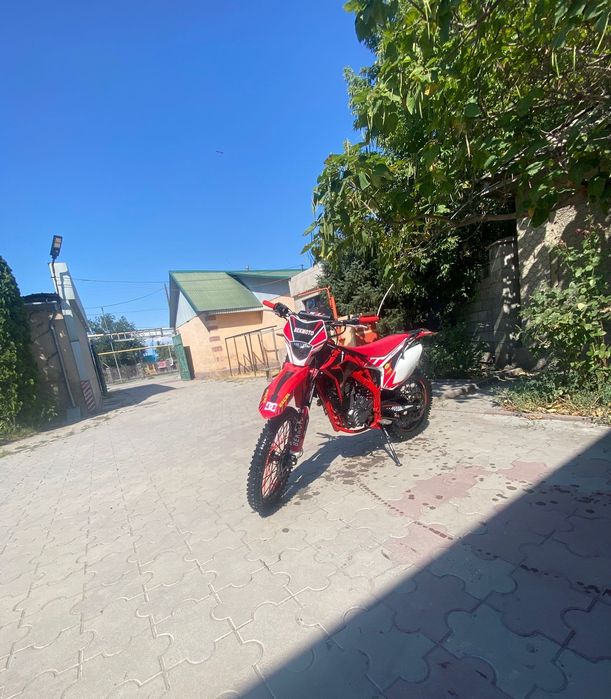 Эндуро мототигр почти не ездил