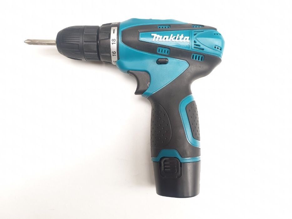 Акумулаторен винтоверт Makita 12V 1.3Ah Стандартна окомплектовка: 2 x