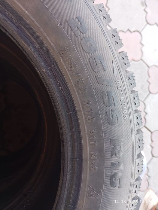 Зимняя резина на шипах