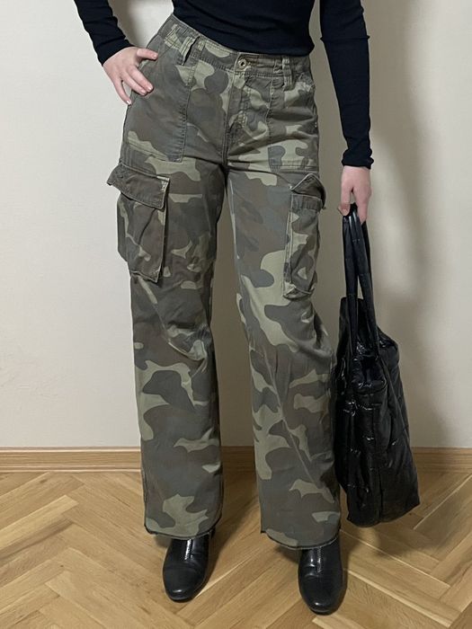 Панталон с military принт