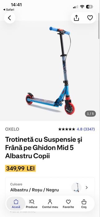 Vand trotineta Oxelo stare f buna