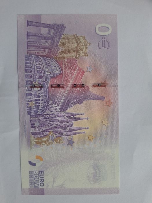 Bancnota Zero Euro Suvenir