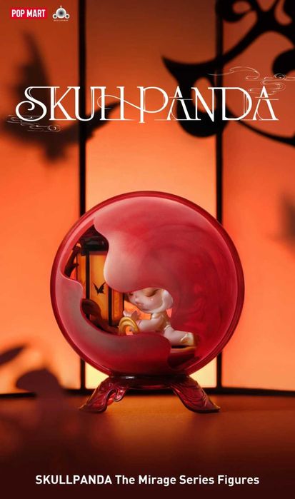 100% POP MART Skullpanda, включително най-новата й серия PETALS IN FOUR ACTS