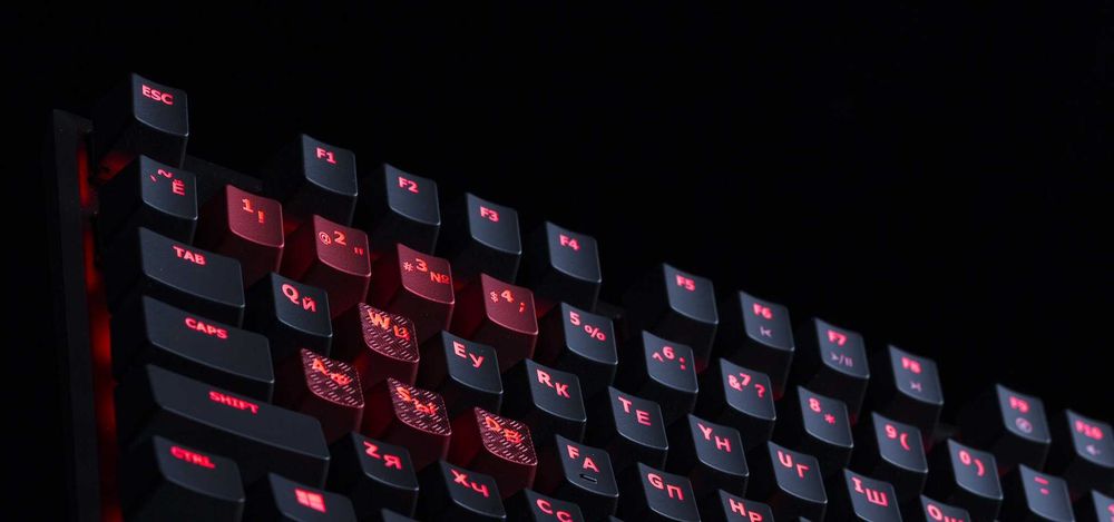HyperX Alloy FPS Pro TKL / Cherry MX Red / Оригинал