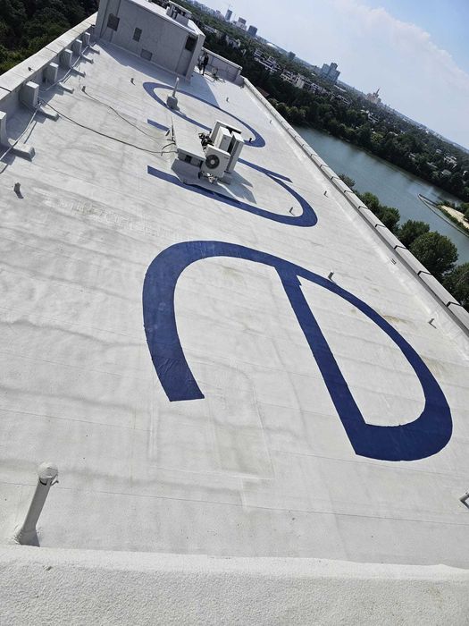 Hidroizolații acoperișuri – curățare, scanare, reparații, mentenanță