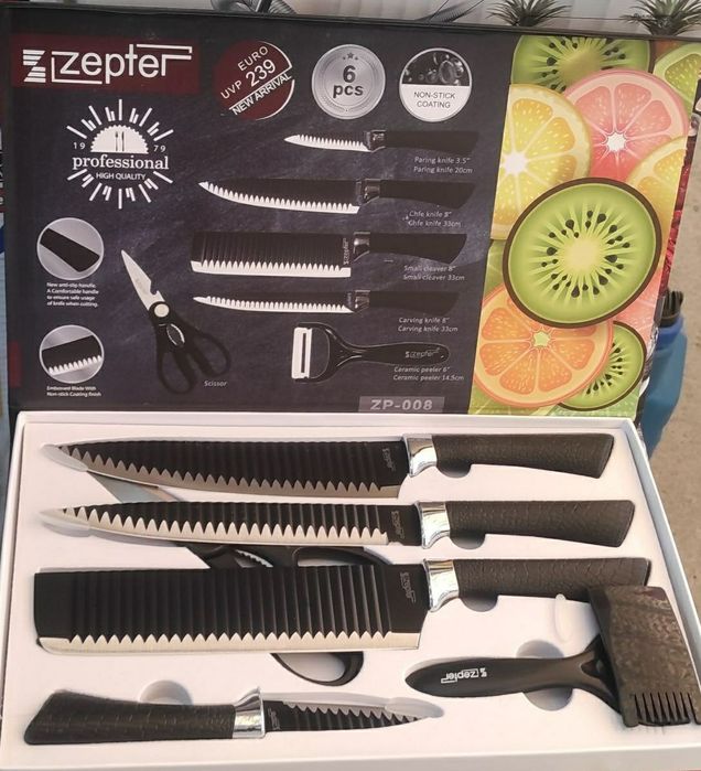 Кухонный набор ножей пичок набор pichoq nabor доставка бесплатная