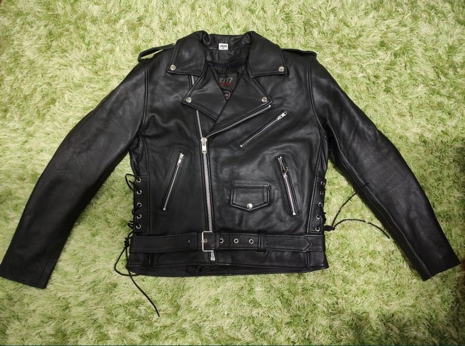 Geaca moto piele naturala Chopper mărimea S, M, L, XL, 2XL, 3XL, 4XL