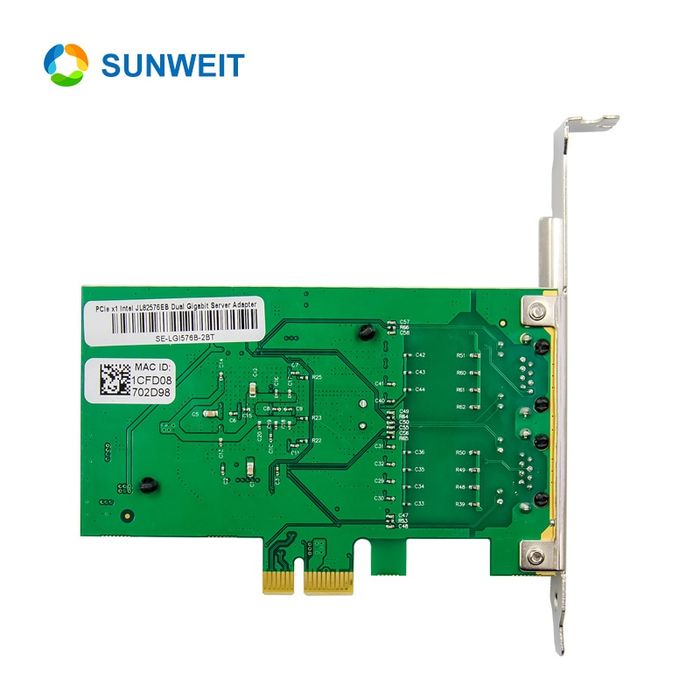 # PCi-e Intel i350-T2 Dual RJ45 Gigabit Сетевая карта Server Lan Card