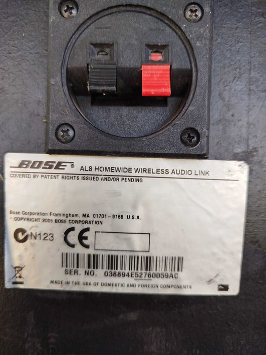 Boxe BOSE model: AL8, in stare buna! un difuzor de inalte defect!!!