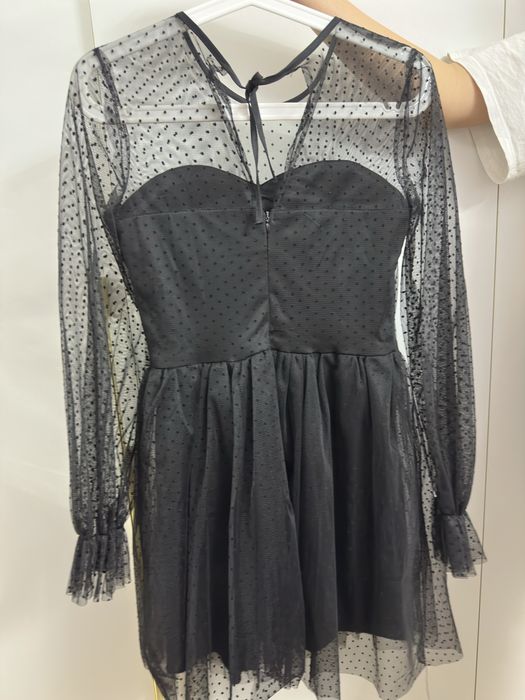 Платье чёрное нарядное