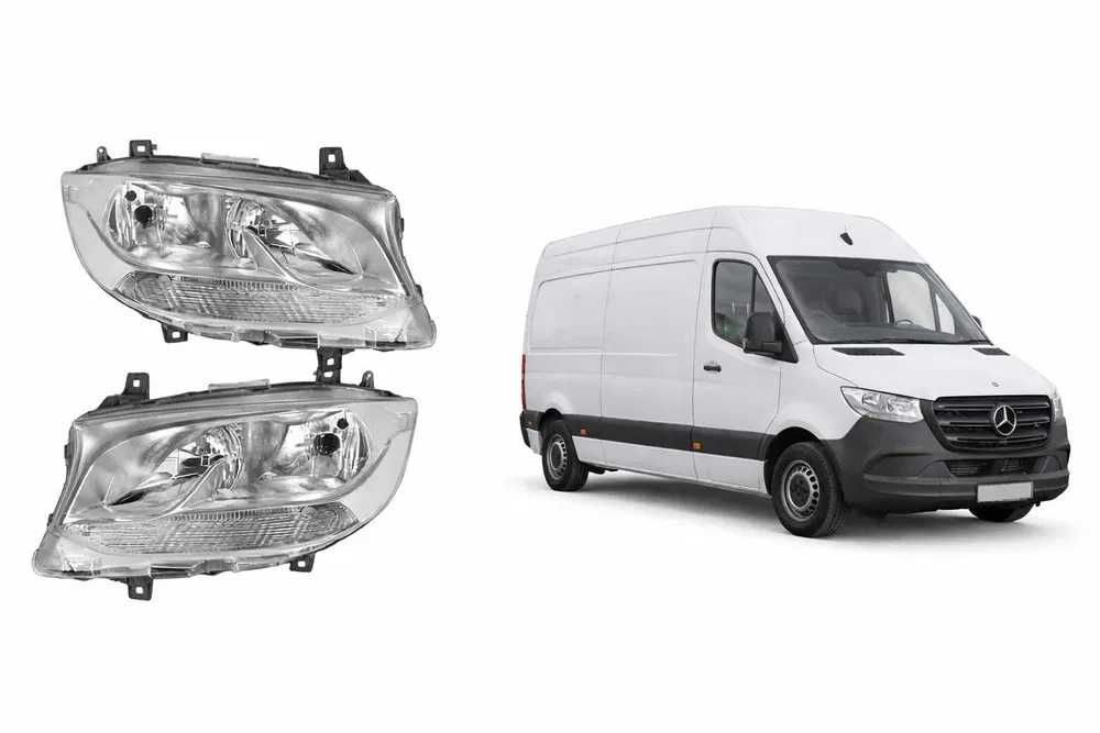 Far Faruri Mercedes Sprinter 2018+ stanga - dreapta / cu motor