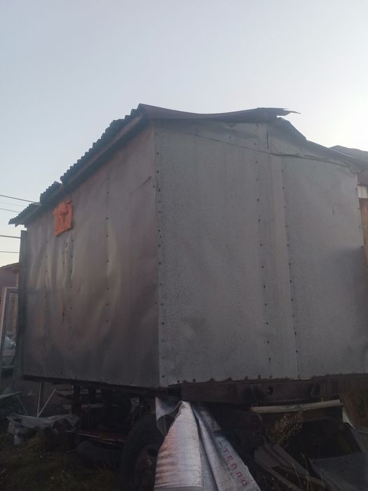 Вагончик утепленный с колесами