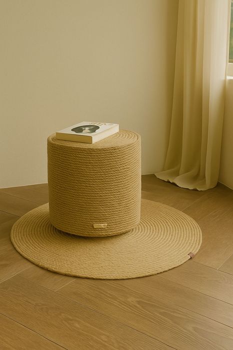 Ръчно изработен килим, юта!