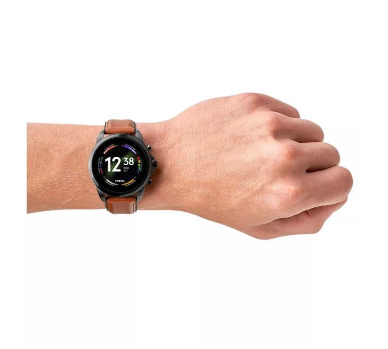 Ceas Inteligent Smart Watch Fossil Gen 6  Google OS + Curea Metal
