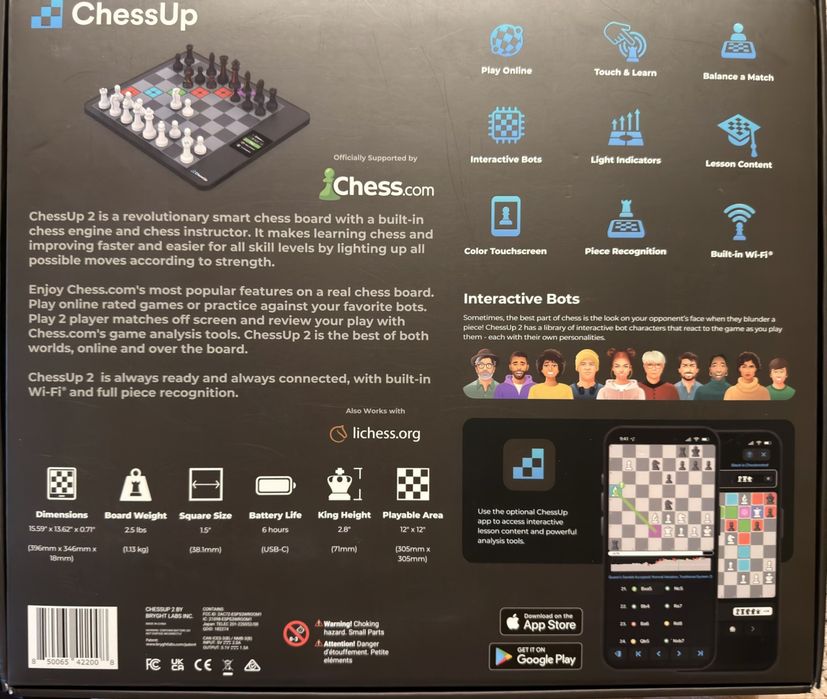 Шахматна дъска ChessUp 2 Bundle