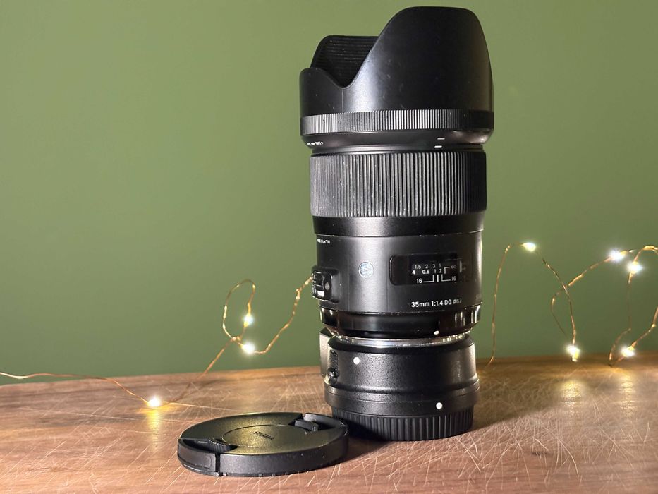 Sigma 85mm f1.4 dg Art и 35mm f1.4 dg Art с FTZ за Nikon
