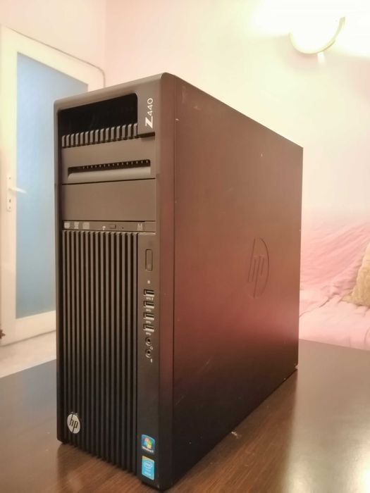 Компютър HP Z440 XeonЕ5-1660v3 DDR4-32GB NVMe-512 Гейм-GTX 1070ti/8GB