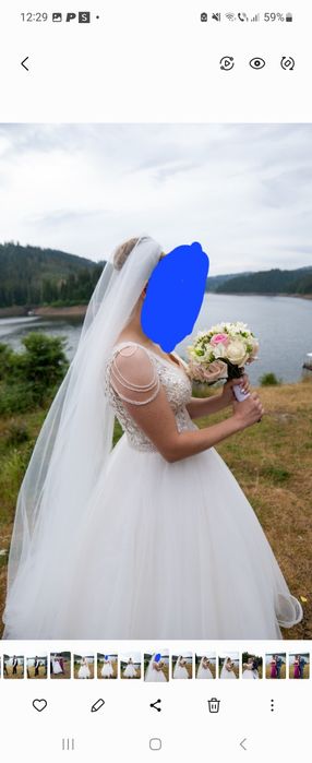 Rochie mireasa superba