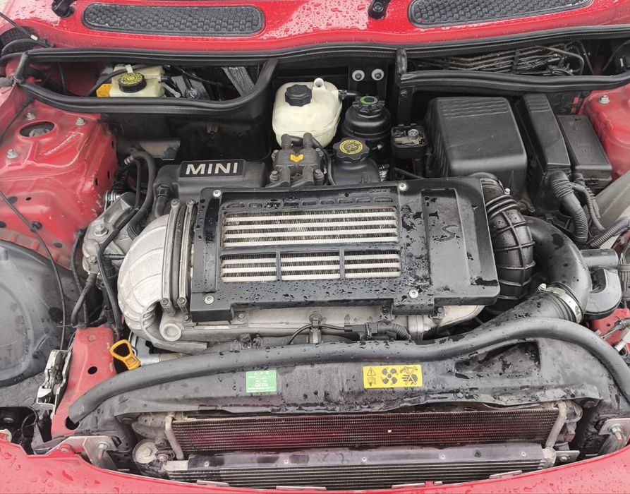 Двигатель Mini Cooper R53 W11 компрессор.
