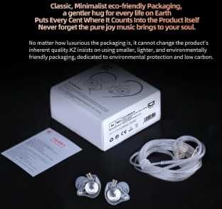 Новые запечатанные проводные наушники KZ EDX PRO 2 HI-FI версия TYPE-C