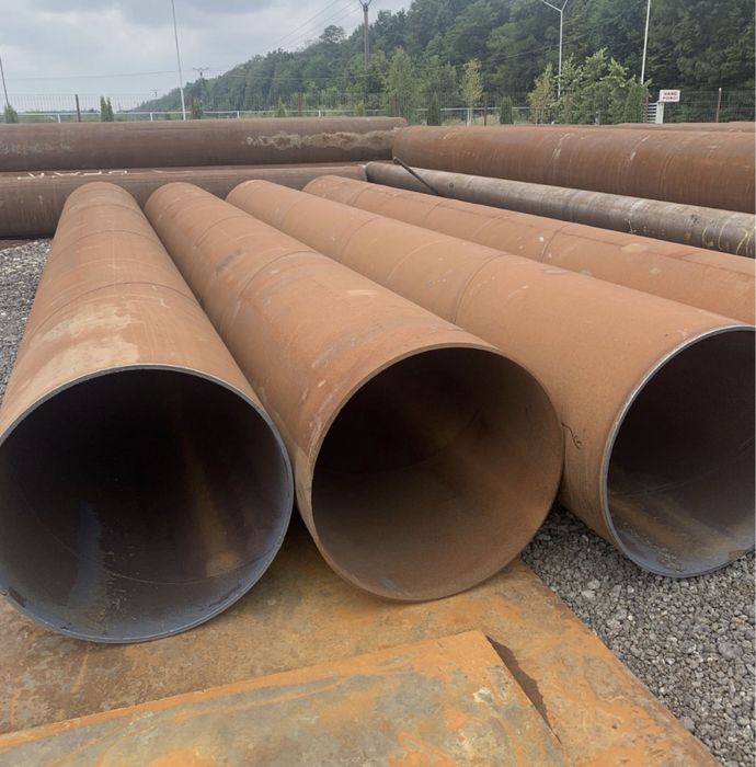 Vand teava metalica trasa si sudata noua si folosita